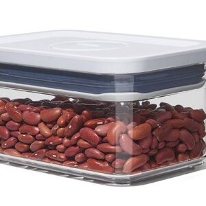 2 qty - OXO Good Grips POP 2.0 Rectangular Mini Containers - 0.6 Qt / 0.6L